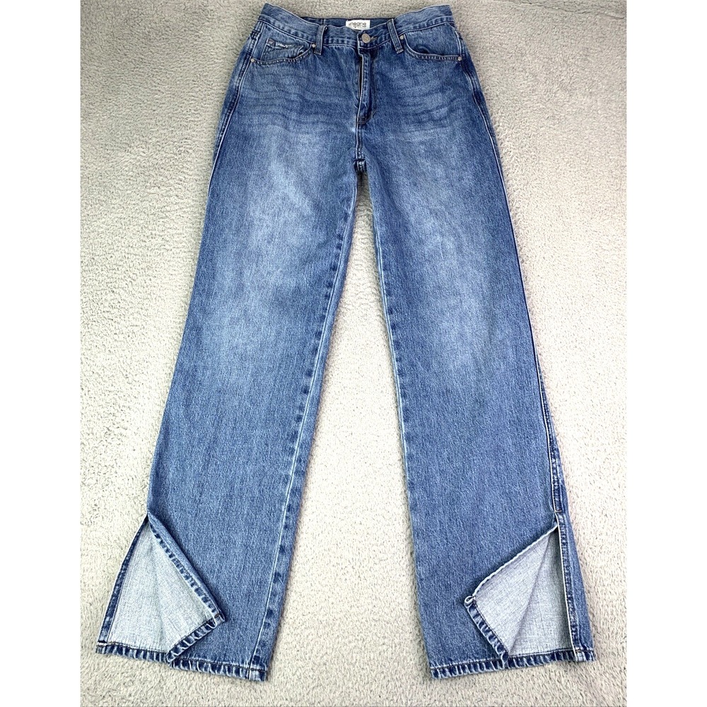 Insane Gene Jeans Womens Size 9 Split Ankle High Rise Denim Jeans